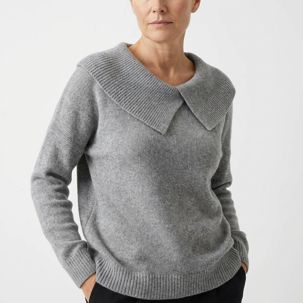 LANA™ - Warmes Oberteil mit weichem Kragen