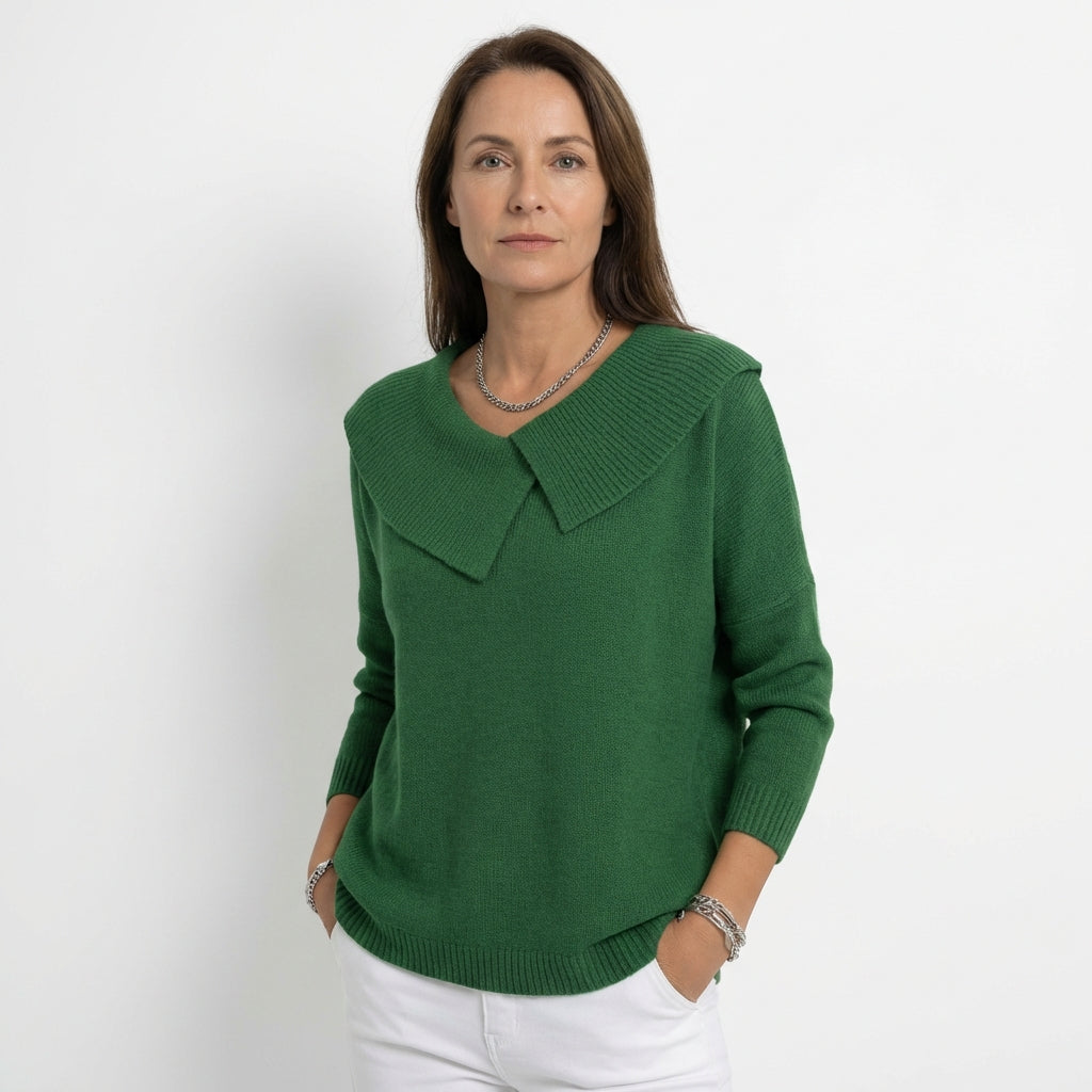 LANA™ - Warmes Oberteil mit weichem Kragen