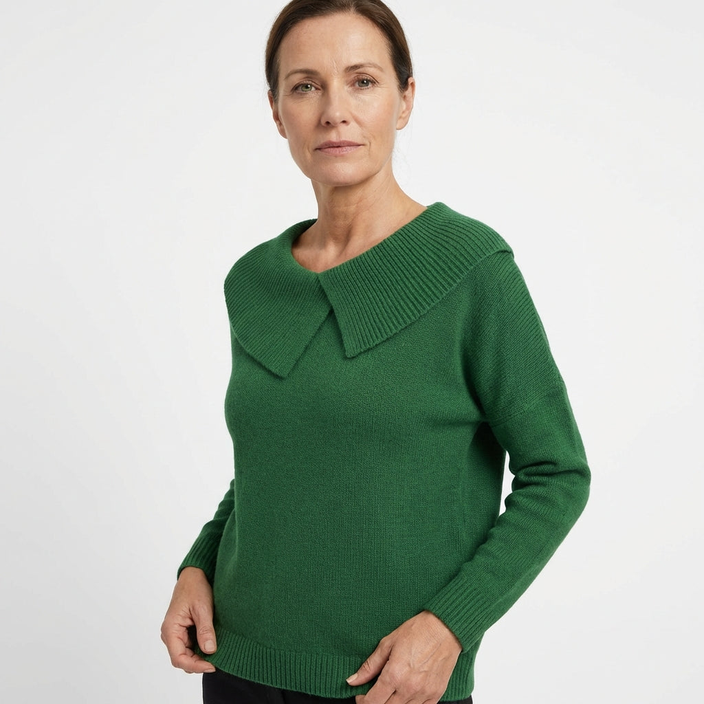 LANA™ - Warmes Oberteil mit weichem Kragen