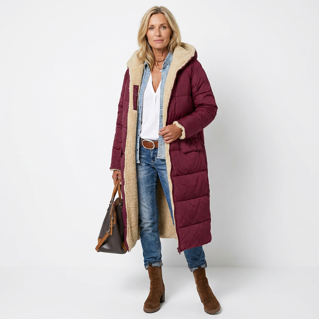 MILENA™ – Wende-Steppmantel mit weichem Innenfutter