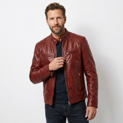 VALENZO™ – Premium-Lederjacke mit markantem Charakter