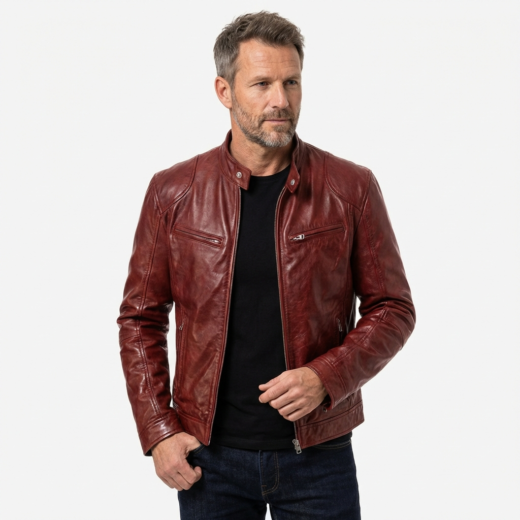 VALENZO™ – Premium-Lederjacke mit markantem Charakter