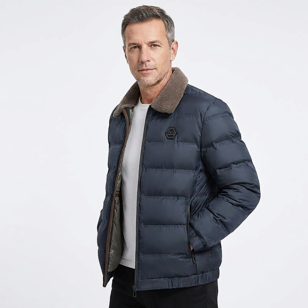 KELVIN™ – Gepolsterte, wasserdichte Jacke mit markantem Charakter