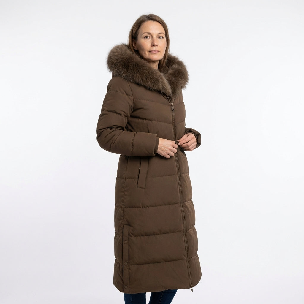 INGE – Elegante Jacke mit gefütterter Kapuze