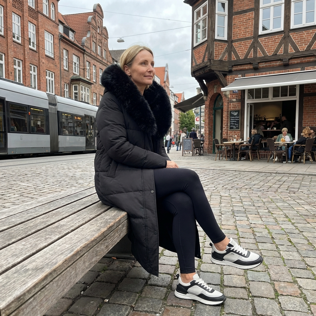 INGE – Elegante Jacke mit gefütterter Kapuze