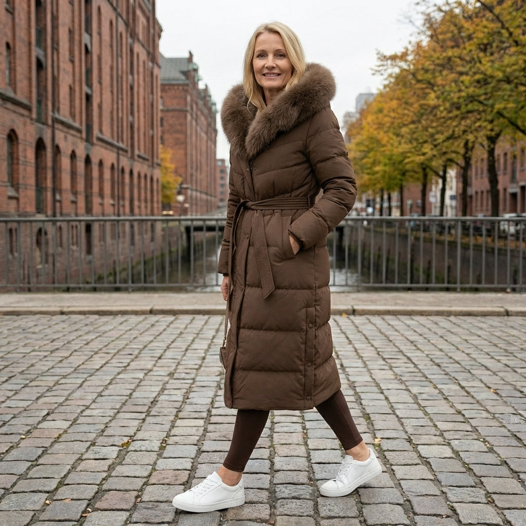 INGE – Elegante Jacke mit gefütterter Kapuze