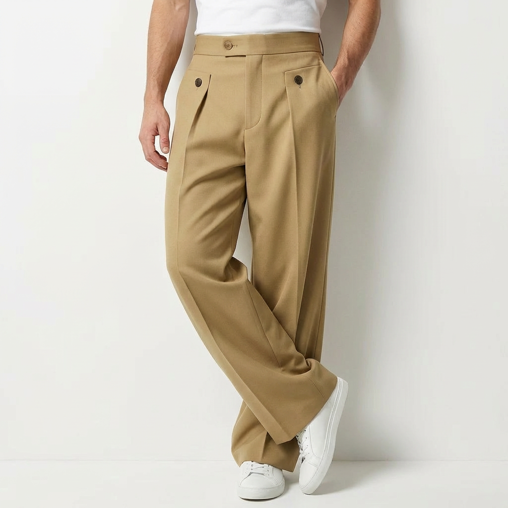 RICK™ – Elegante Herrenhose mit hoher Taille