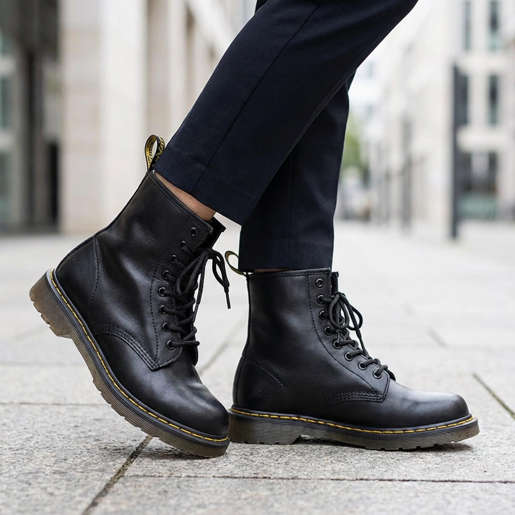 ELTON - Urban-Lederstiefel