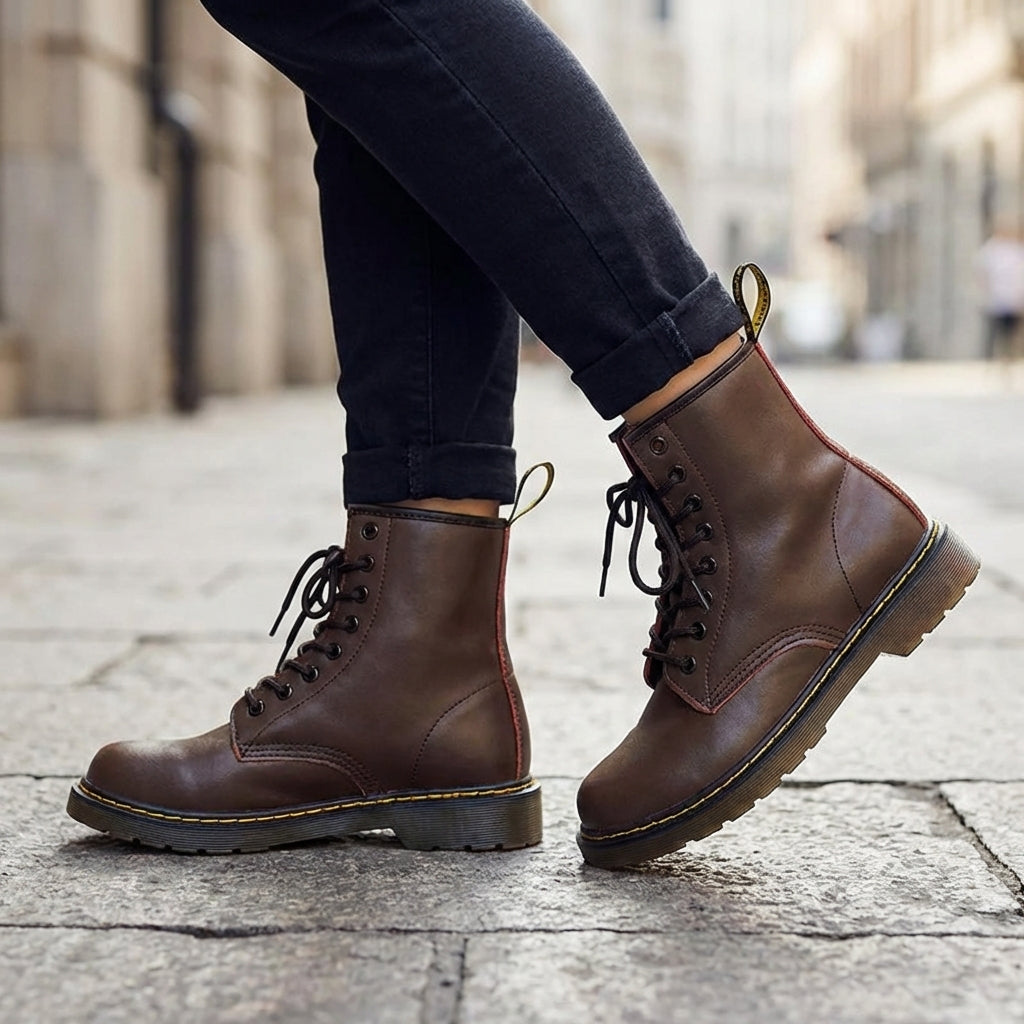 ELTON - Urban-Lederstiefel