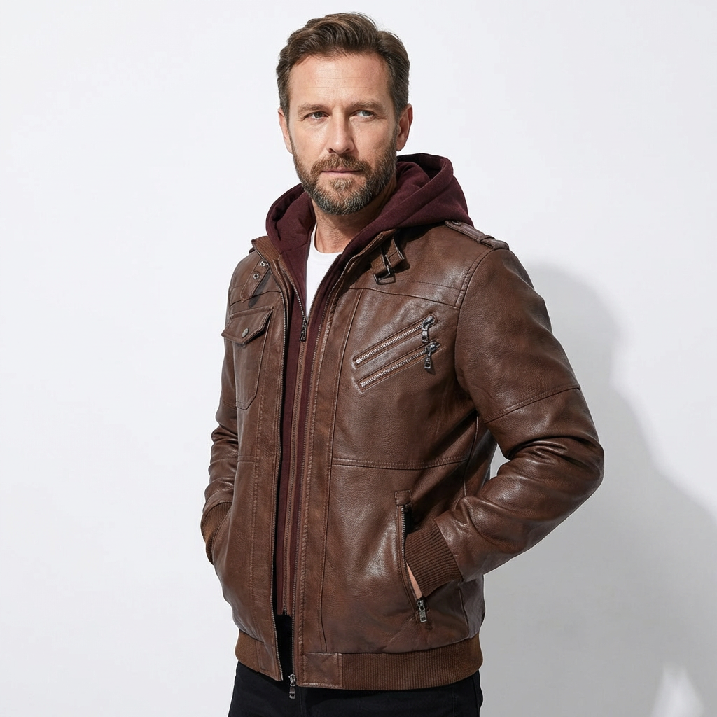 SALVADOR - Lederjacke