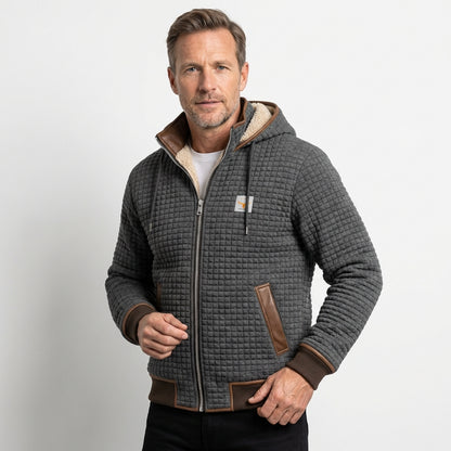 HELSINKI - Fleecegefütterte Bomberhoodie