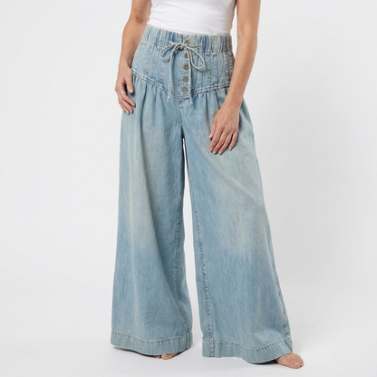LINA - Weite Beinform Jeans