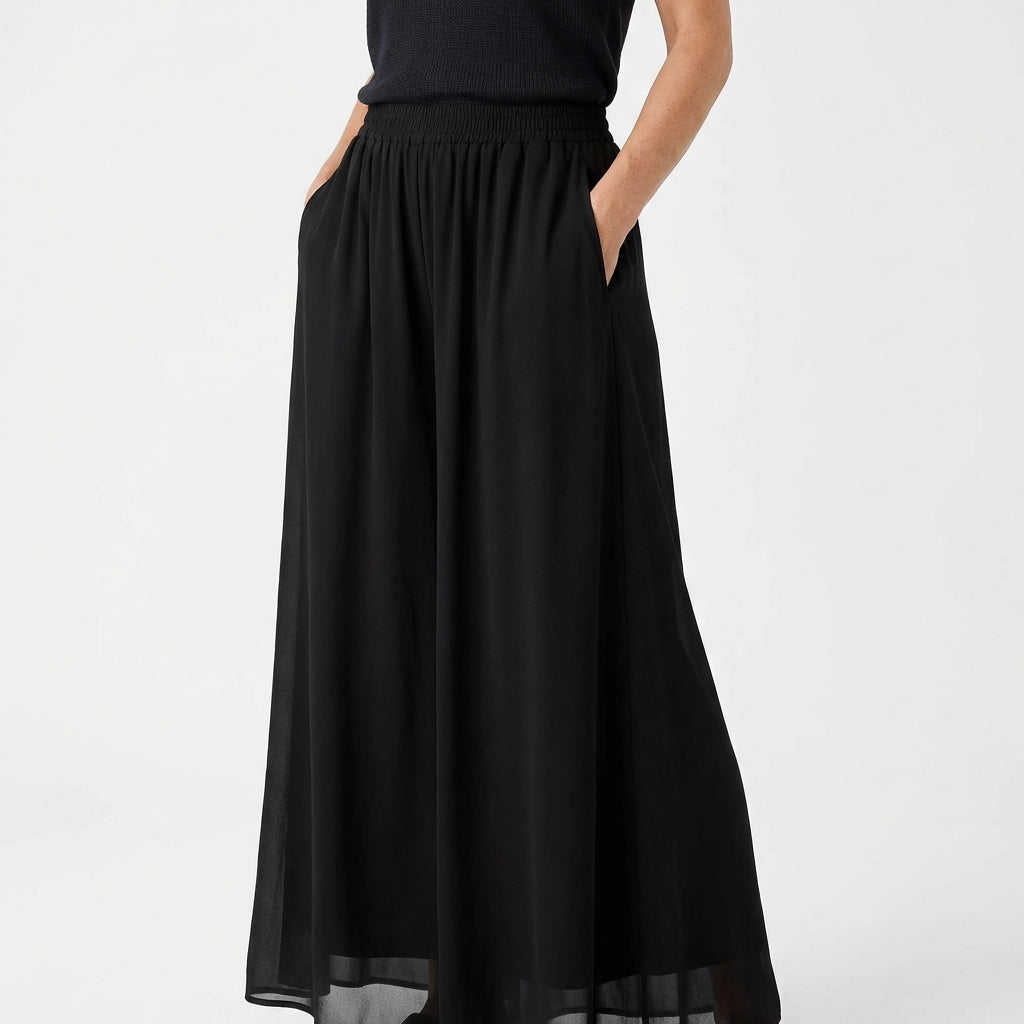 SOPHIE - Hochtaillierte Weite Hose