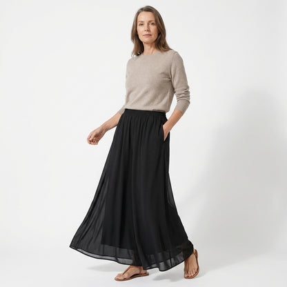 SOPHIE - Hochtaillierte Weite Hose