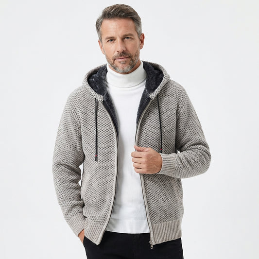 OSLO - Strick Hoodie