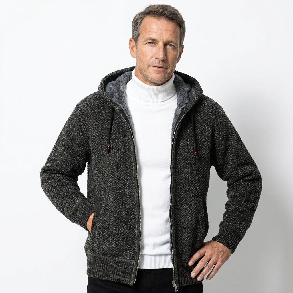 OSLO - Strick Hoodie