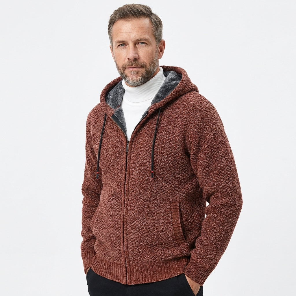 OSLO - Strick Hoodie