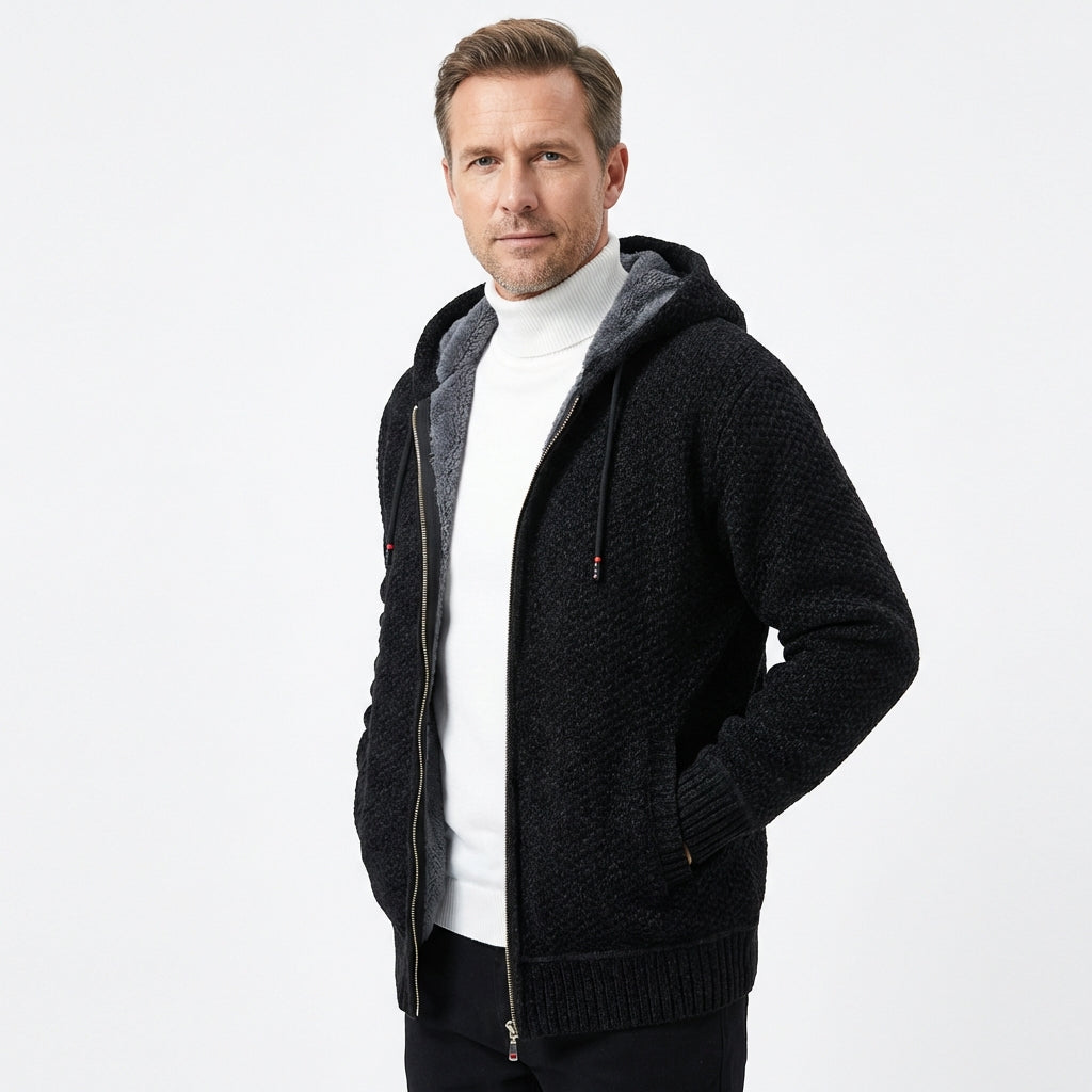 OSLO - Strick Hoodie