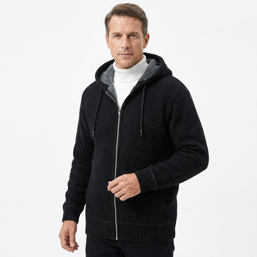 OSLO - Strick Hoodie