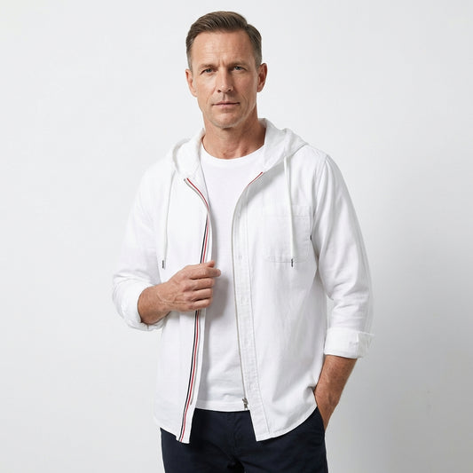 MILO - Leichtes Hemd mit Kapuze