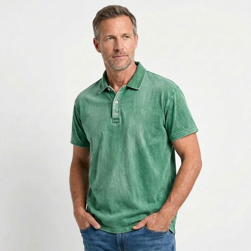 JOHAN - Polohemd Kurzarm