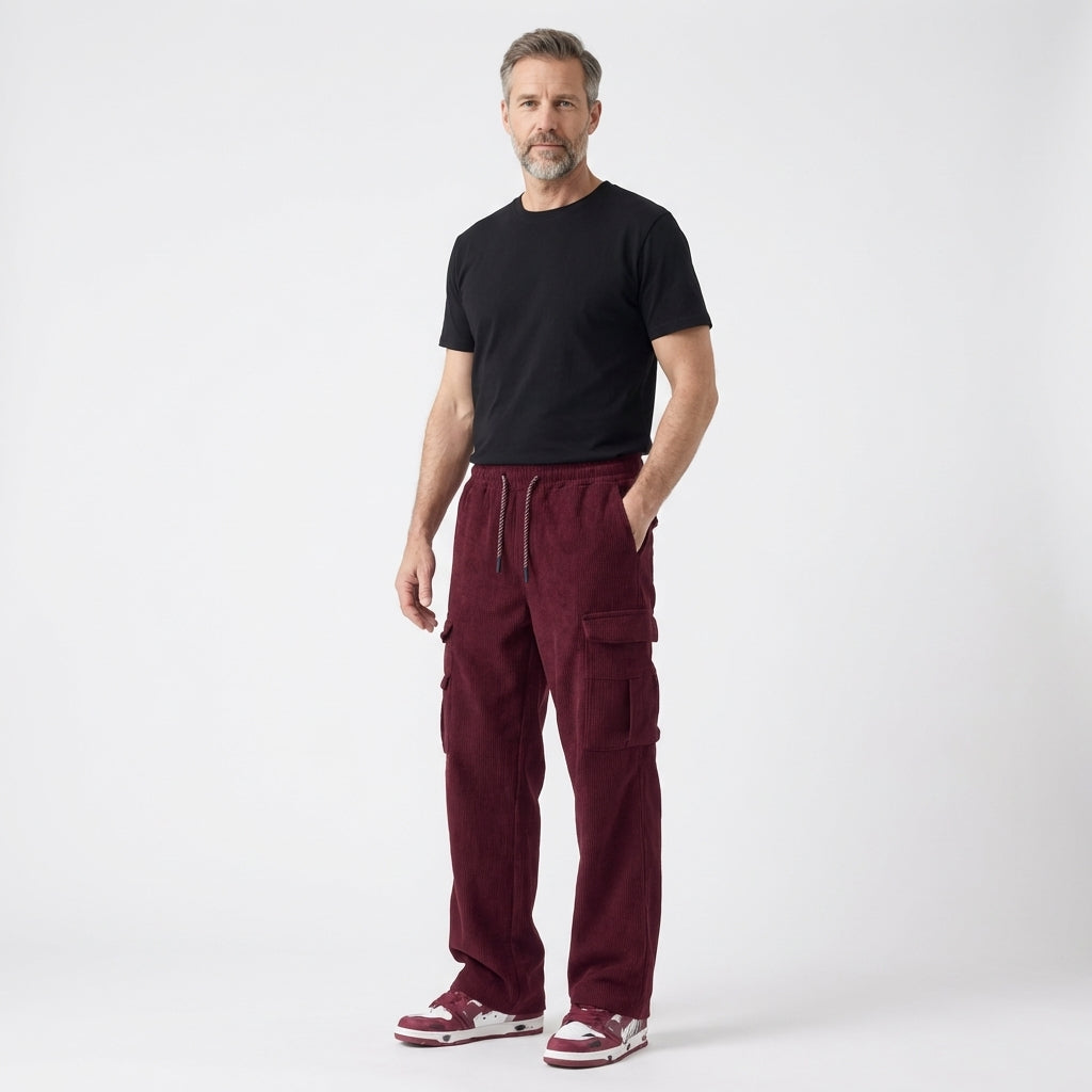 KASSEL - Bequeme Cargo-Sweatpants