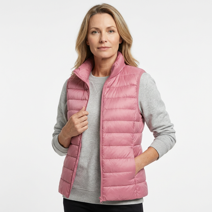 ELLY - Entendaunenjacke Damen Weste
