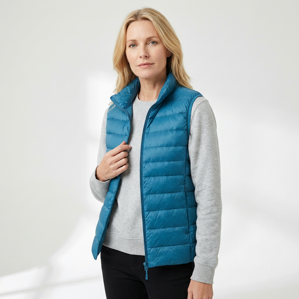 ELLY - Entendaunenjacke Damen Weste