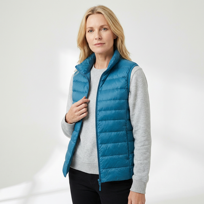 ELLY - Entendaunenjacke Damen Weste