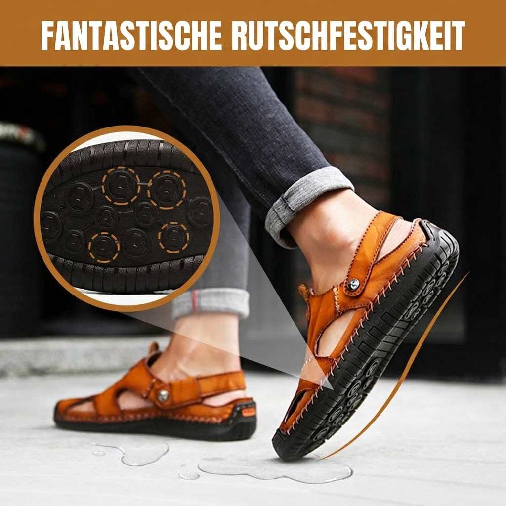 ROMAN - Herren-Sandalen aus Rindleder
