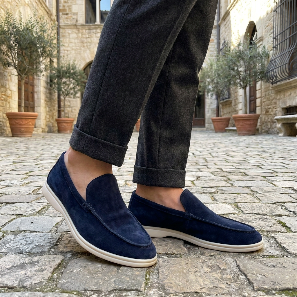 WILHELM - Premium Wildleder Loafers
