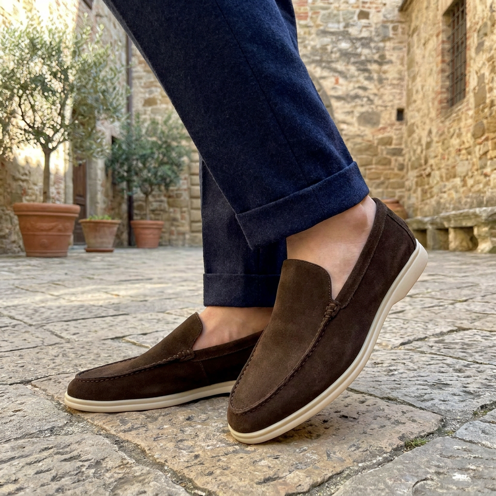 WILHELM - Premium Wildleder Loafers