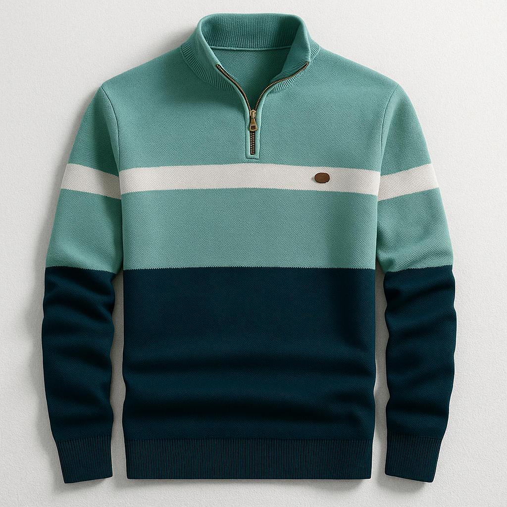 ZÜRICH - Quarter-zip-Pullover