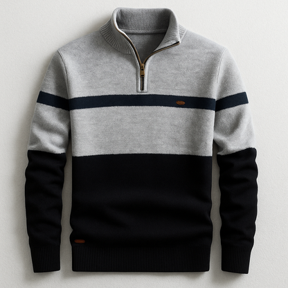 ZÜRICH - Quarter-zip-Pullover