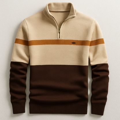 ZÜRICH - Quarter-zip-Pullover