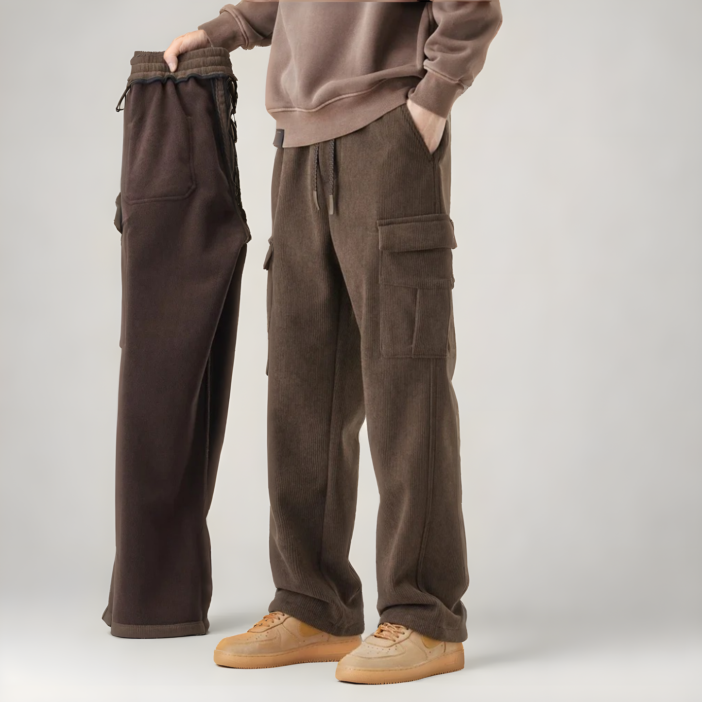 KASSEL - Bequeme Cargo-Sweatpants
