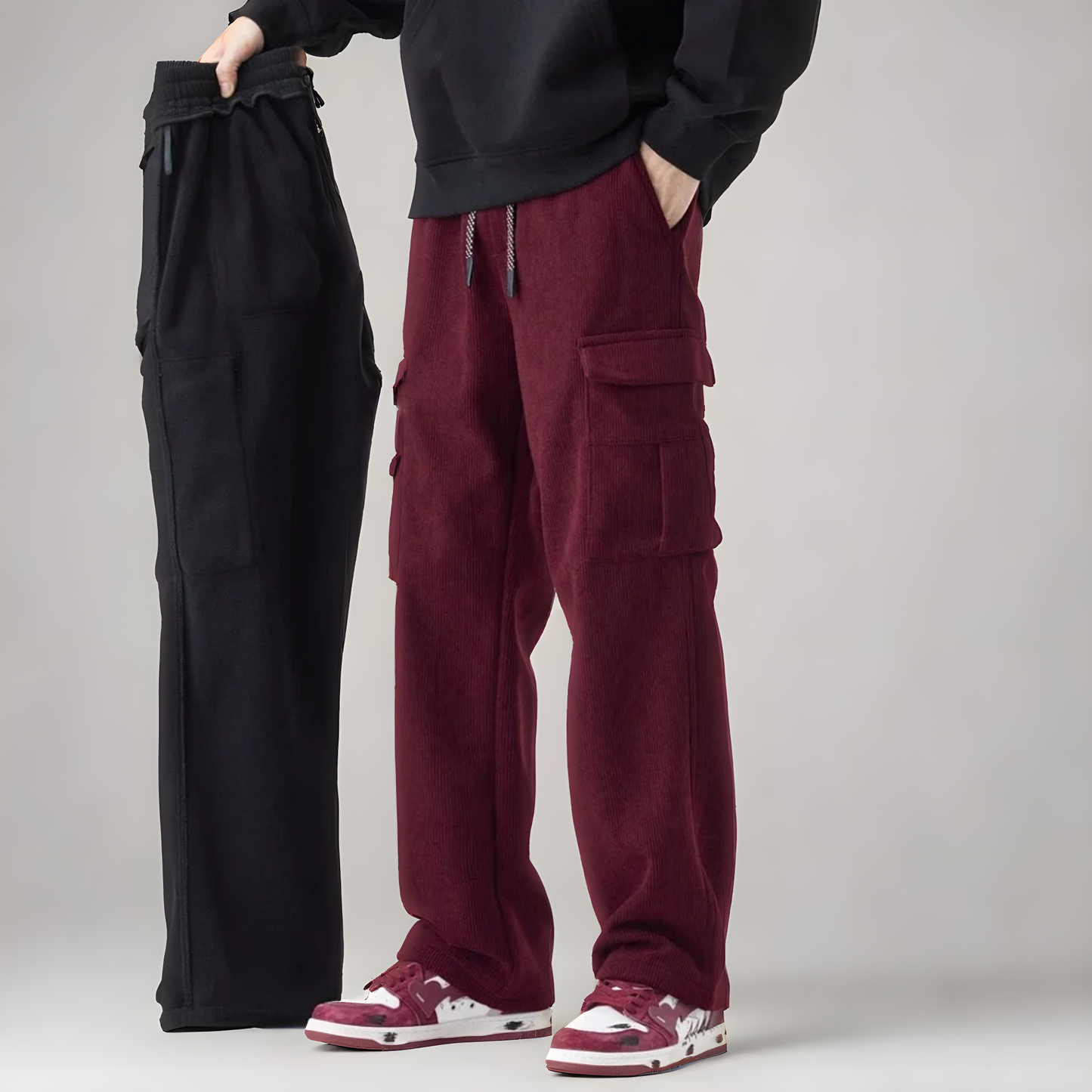 KASSEL - Bequeme Cargo-Sweatpants