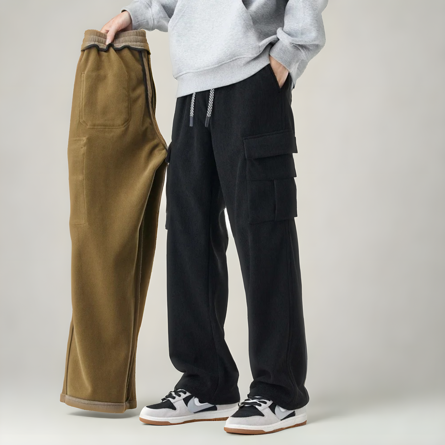 KASSEL - Bequeme Cargo-Sweatpants