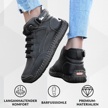 SLIMSTEP - Damen Leder Barfußschuhe