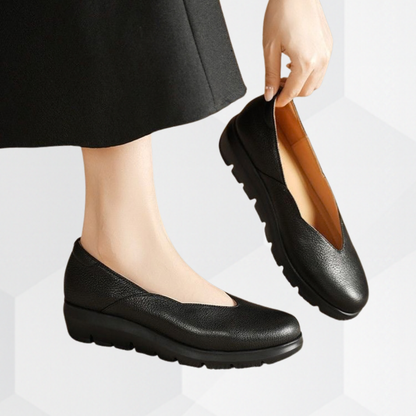SILIA - Leder-Ballerinas