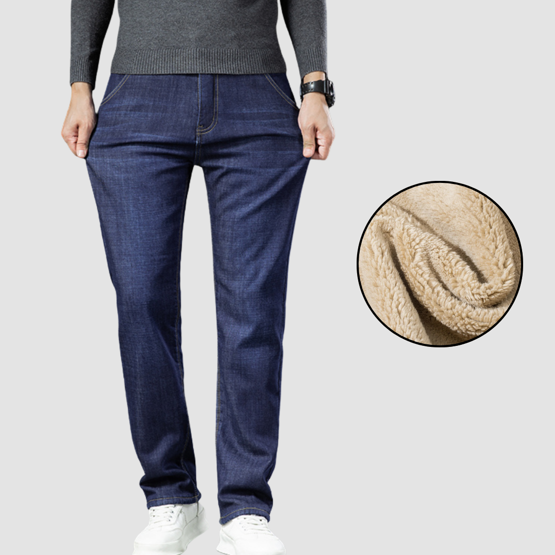 KIRUNA - Gefütterte Jeans mit Fleece