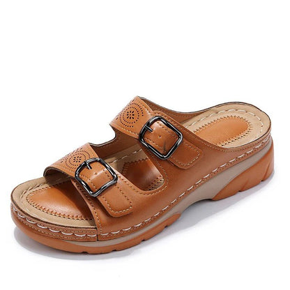 MIKAELA – Doppelte Schnalle Orthopädische Sandalen