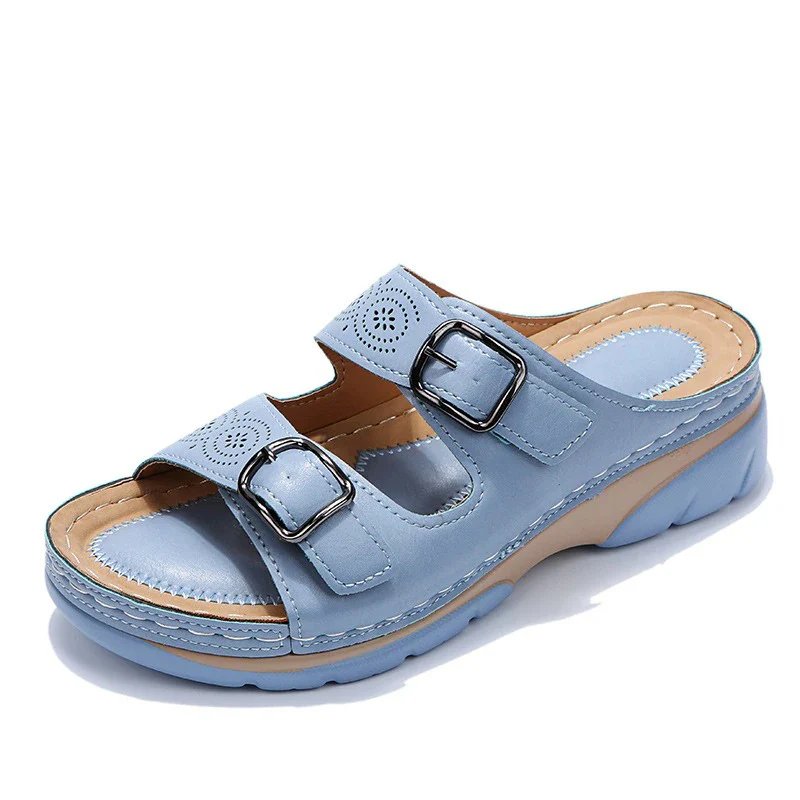 MIKAELA – Doppelte Schnalle Orthopädische Sandalen
