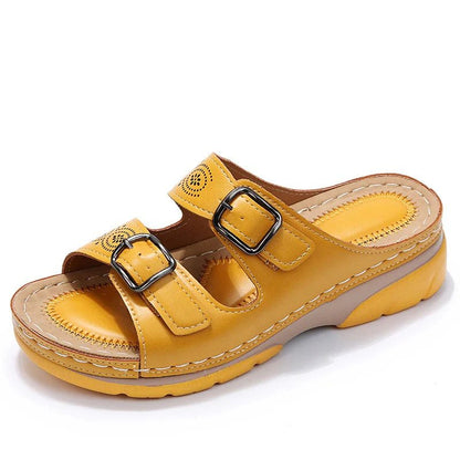 MIKAELA – Doppelte Schnalle Orthopädische Sandalen