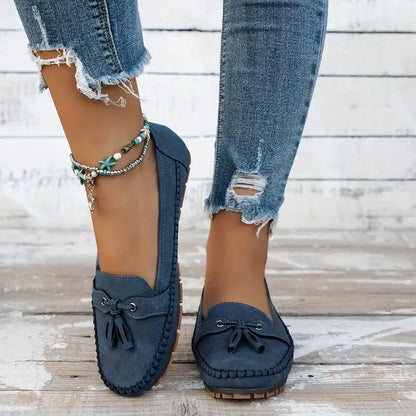 KAREN - Bequeme, weiche Loafers im Vintage-Stil