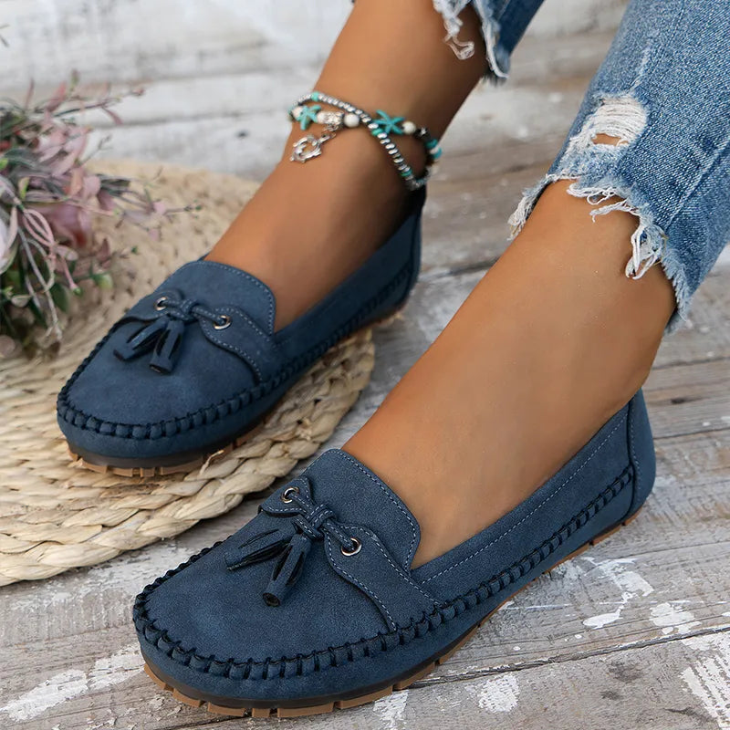 KAREN - Bequeme, weiche Loafers im Vintage-Stil