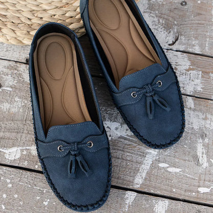 KAREN - Bequeme, weiche Loafers im Vintage-Stil
