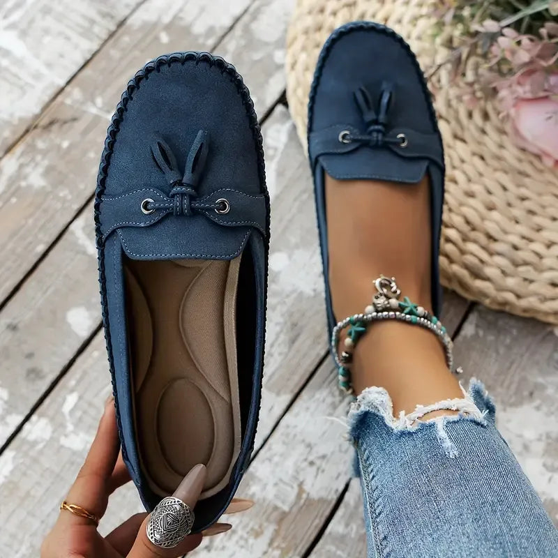 KAREN - Bequeme, weiche Loafers im Vintage-Stil