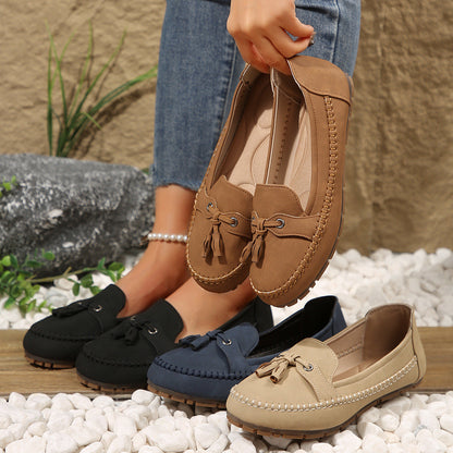 KAREN - Bequeme, weiche Loafers im Vintage-Stil