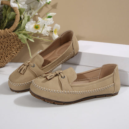 KAREN - Bequeme, weiche Loafers im Vintage-Stil